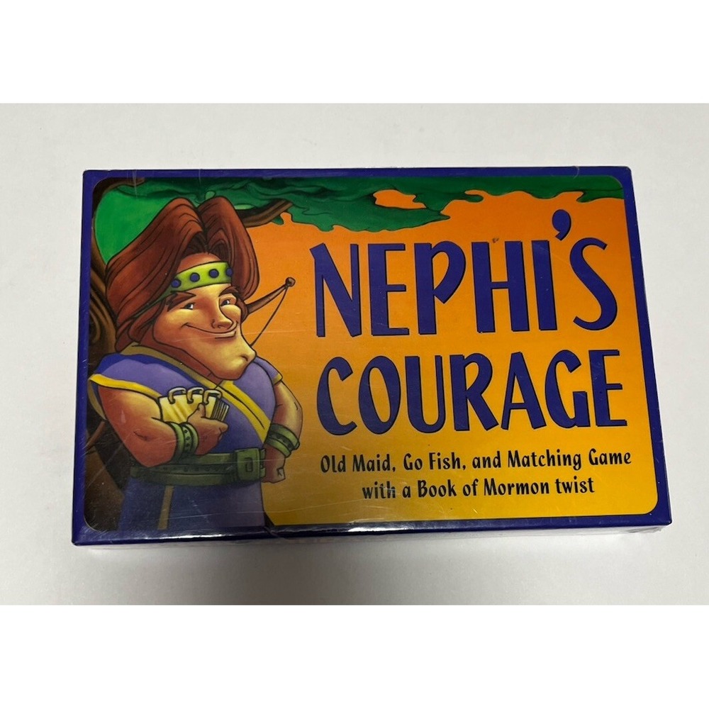 Nephi's Courage Old‎ Maid, Go Fishing And Matching Game Book Of Mormon NEW